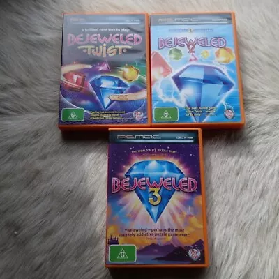 BEJEWELED Twist BEJEWELED Lot BEJEWELED 2 BEJEWELED 3 BEJEWELED Game Pc Game • $51.99