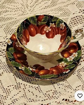 Queens China  Victoria Plums  Teacup Duo • $60