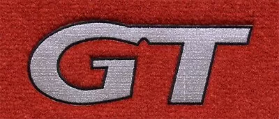 GT Logo - Red Carpet Custom Floor Mats Fits 1994-2004 Ford Mustang • $146.21