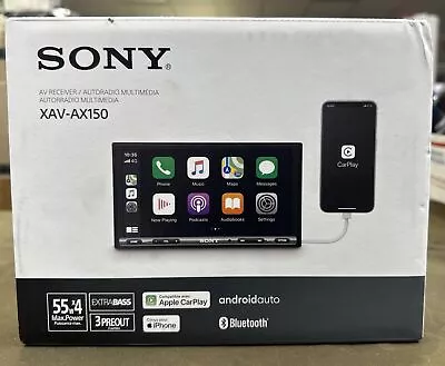 Sony (XAV-AX150) - 6.95'' Digital Media AV Receiver (Apple Carplay Android Auto) • $224.99