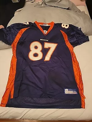 Reebok Denver Broncos Ed McCaffrey #87 Vintage NFL Football Jersey Size 2XL • $55