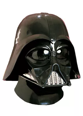 Adult Star Wars Deluxe Darth Vader Fancy Dress Sci-Fi Cosplay Villain 2pc Mask • £58.99