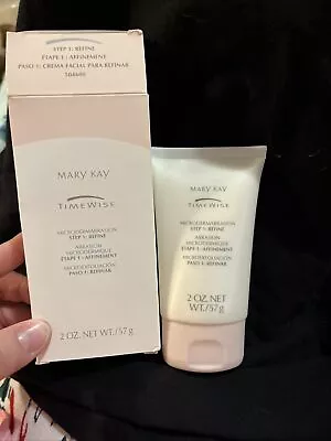 New In Box Mary Kay Timewise Microdermabrasion Step 1 : Refine Full Size ~2 Oz $ • $22.99