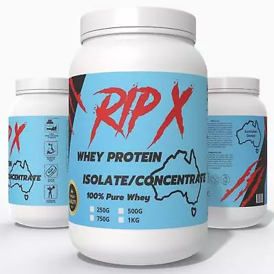 Whey Protein Concentrate / Isolate Powder Unflavoured WPI WPC Grass-Fed • $27.90