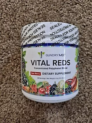 Gundry MD Vital Reds Concentrated Polyphenol Dietary Supplement- 4 OZ 30 Serving • $49.99