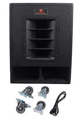 Rockville RBG15FA 15  2400w Active Powered Pro Subwoofer Folded Horn PA/DJ Sub • $449.95