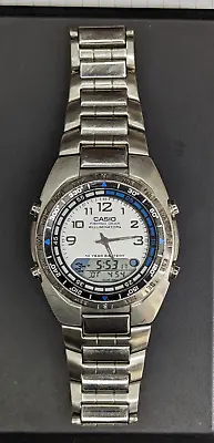 Casio Fishing Gear Illuminator Wrist Watch Model AMW-700 Module 3768 • $39