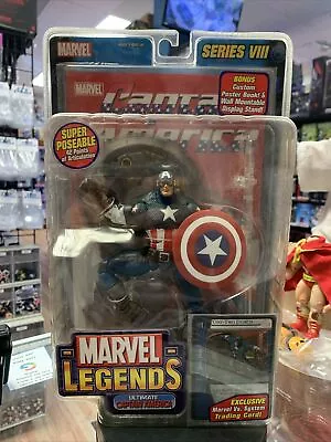 Ultimate Captain America Series 8(Marvel Legends Toybiz) Sealed • $9.95