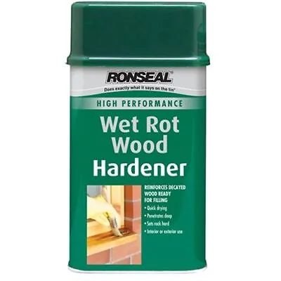 £18.99 • Buy Ronseal High Performance Wet Rot Wood Hardener Toughens Rotten Door Window Frame