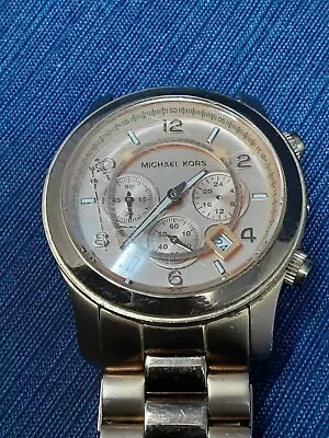 Michael Kors MK-8096 Chronograph For Parts Or Repair • $45