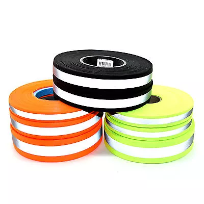 £37.38 • Buy High Visibility Reflective Polypropylene Webbing Strap Tape Vest ✶ High Quality