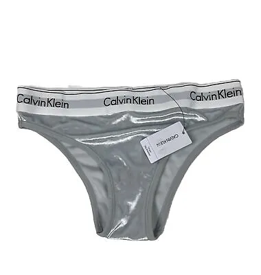 Women’s Calvin Klein Velour Brief Underwear Available In Multiple Sizes • £10