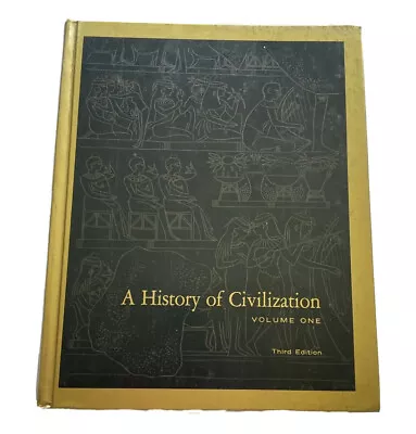 A History Of Civilization Vol One Third Edition Hardcover. • $15.90