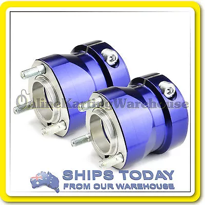 Go Kart Rear Hubs Suit 50mm Axle 70mm Long High Quality Blue Set Of 2 Brand New • $94.95