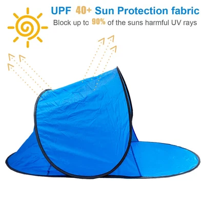 $18.99 • Buy Modern Shelter Camping Tent Pop Up Family Hiking Dome Waterproof 1-2 Person