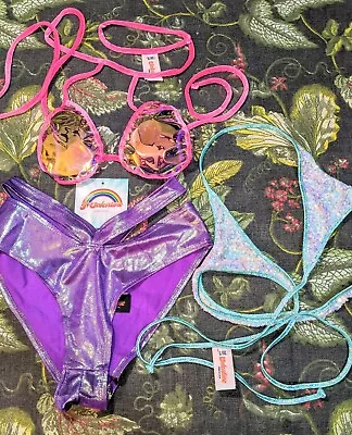  J Valentine 3 Piece Rave Set. New. Size L-XL. Festival. Burning Man EDC EDM • $80