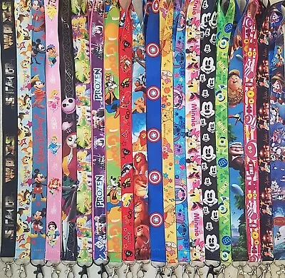 $5.99 • Buy Pick One! Disney World Lanyard For Pin Trading! Mickey Minnie Nemo Marvel B3g1