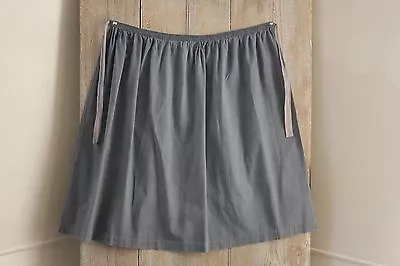 $122 • Buy Apron Indigo Blue Dyed French Vintage Work Wear Clothes Textile Chambray Fabric