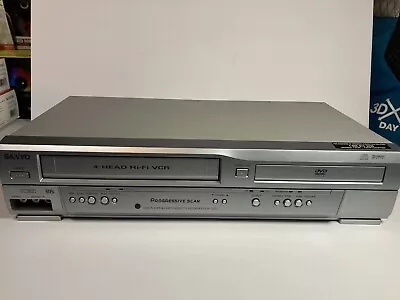 Sanyo DVD/VCR Combo Player VHS Recorder DVW-7200 4 Head (VCRWorks DVD Does Not) • $21