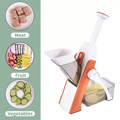 £9.99 • Buy Multifunctional Manual Vegetable Food Slicer Chopper Kitchen Cutter Tool 