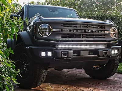 2022 2023 FORD BRONCO CAPABLE BUMPER M&R 40  Lightbar Kit In WHITE • $359.99