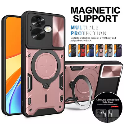 For OPPO A18 A38 A58 A78 A79 A98 A17 Reno10 8 Case Shockproof Hybrid Ring Cove • $10.99