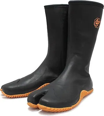 Japanese Rikio Tabi Boots Shoes Waterproof Rubber GT-01 From Japan • £64