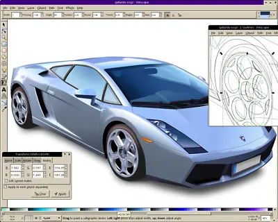 Inkscape Professional Drawing Software Vector Graphics For Windows  • $10.99