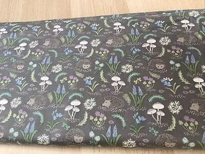 CLEARANCE BOLT END 35cm X 110cm Lewis & Irene Bluebell Wood Reloved 100% Cotton • £3.20