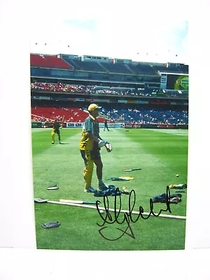 Original Photo ADAM GILCHRIST In Person Hand Signed Cricket 10x15cm • $12.90