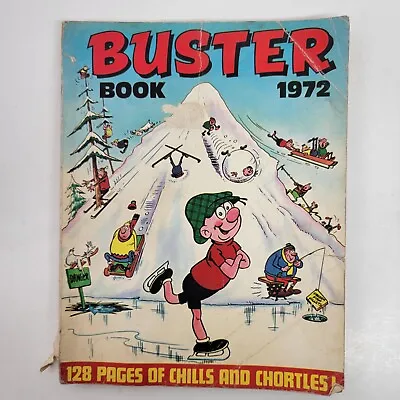 Vintage Buster Book 1972 Comic Art Chuckles And Chortles British Humor • $14.41