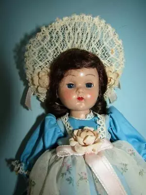 Vintage Ginny Doll 1956 Debs In Tagged Outfit With Bonnet Ect • $65