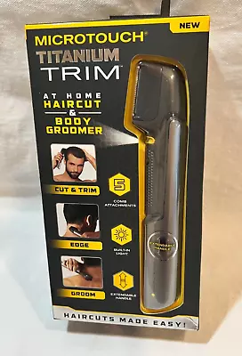 MicroTouch Titanium Trim At Home Haircut & Body Groomer  Cuts  Trims & Grooms • $16.11