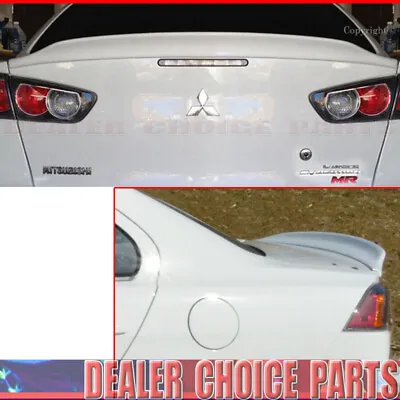 $40.27 • Buy Spoiler Wing For 2008-15 2016 2017 Mitsubishi Lancer OE Factory Style UNPAINTED