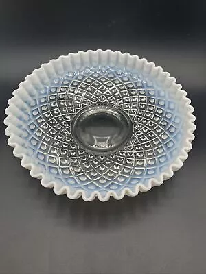 Fenton Glass Diamond Lace French Opalescent Console Bowl 9 1/2  • $39.99