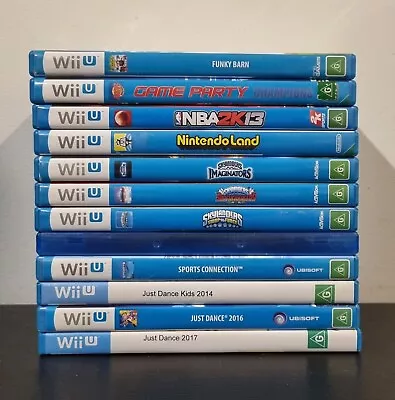 Nintendo Wii U Games Mixed *Select A Title* • $5