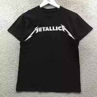 £14.41 • Buy Metallica T-Shirt Women's Small S Short Sleeve Graphic Crew Neck Black