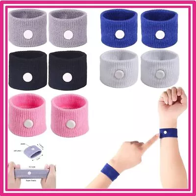 5 Pairs Anti Nausea Morning Sickness Motion Travel Sick Wrist Bands Car Van Sea • $12.58