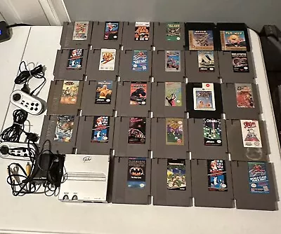 Nintendo NES Game Lot 28 Games/ Yobo NES Player/ And NES Play Mat. • $180