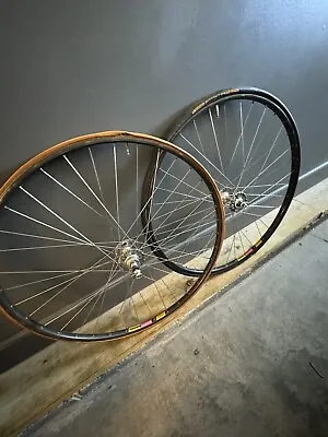 Campangnolo/Mavic Wheelset 700c Tubular  • $20