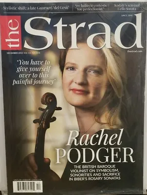 The Strad Dec 2015 Rachel Podger Bibers Rosary Sonatas FREE SHIPPING CB • $19.97