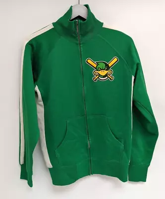 Madison Mallards Northwoods League J America Vintage Style Track Jacket Size M • $28