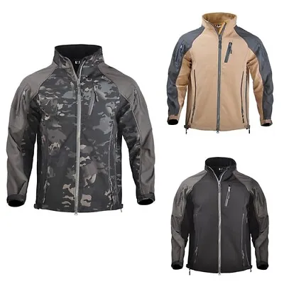 Military Jacket  Softshell Tactical Waterproof Camouflage Multicam Windbreaker • $80.92