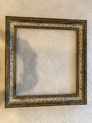 24.5” X 22.5” Antique Arts & Crafts Newcomb Macklin Style Picture Frame C • $350