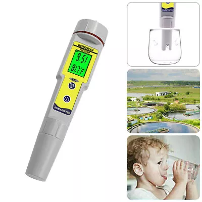 £18.77 • Buy Auto Calibration Digital PH Meter Tester Pen For Aquarium Pool Hydroponic Test