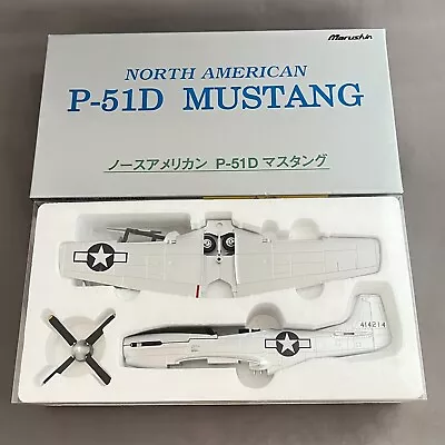 WW2 North American P-51D Mustang Diecast Model 1/48 Marushin In Stock • $79.90