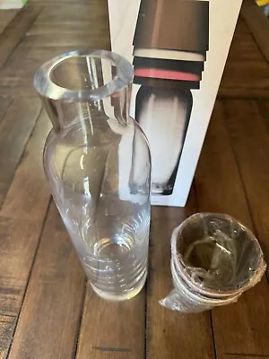 Normann Copenhagen Crystal Carafe With 5 Cups - Marcel Wanders Designer 2004 • $135