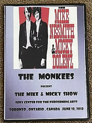 The Monkees Live In Canada DVD June 2018 Mike Nesmith Micky Dolenz  • $11