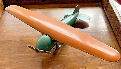 Vintage Wyandotte Lockheed Vega Pressed Steel Airplane RARE--730.24 • $159.99