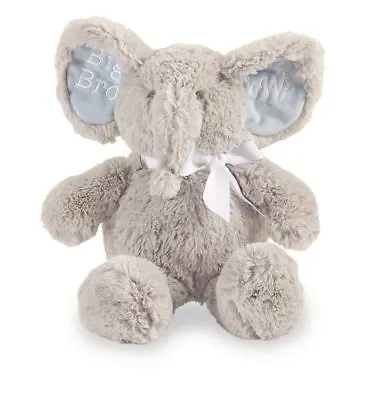 Mud Pie Baby/Toddler Boy  Big Bro Stuffed Elephant Plush NEW • $10